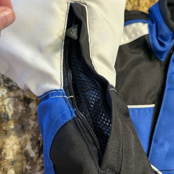 Cortech Youth Small Journey 2.0 Snowmobile Jacket in Blue & Black - Picture 14 of 15